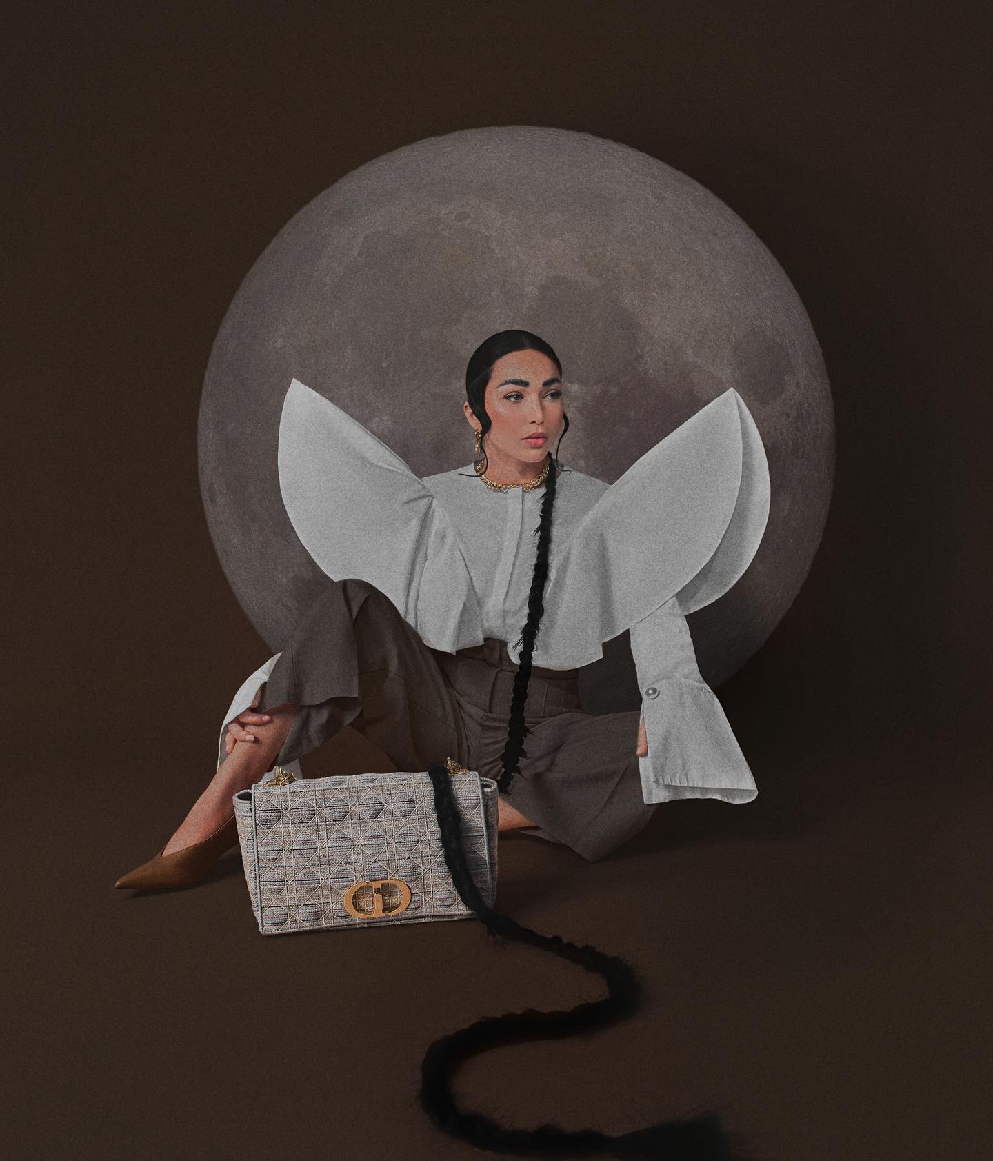 Dior editorial styling